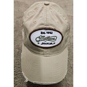 Mathews SOLOCAM Adjustable Strapback Hunting Archery Hat Est. 1992 Distressed